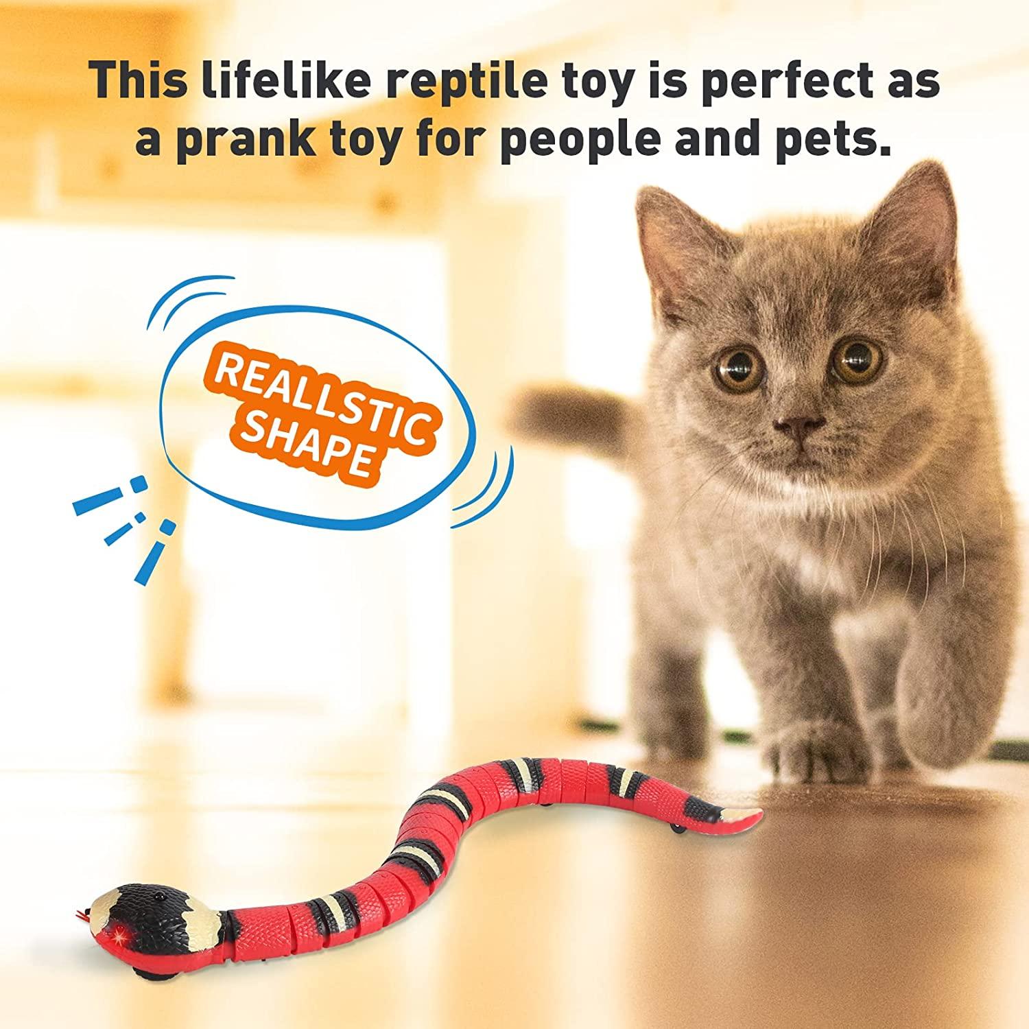 SensaSnake™ - Smart Sensing Cat Toy