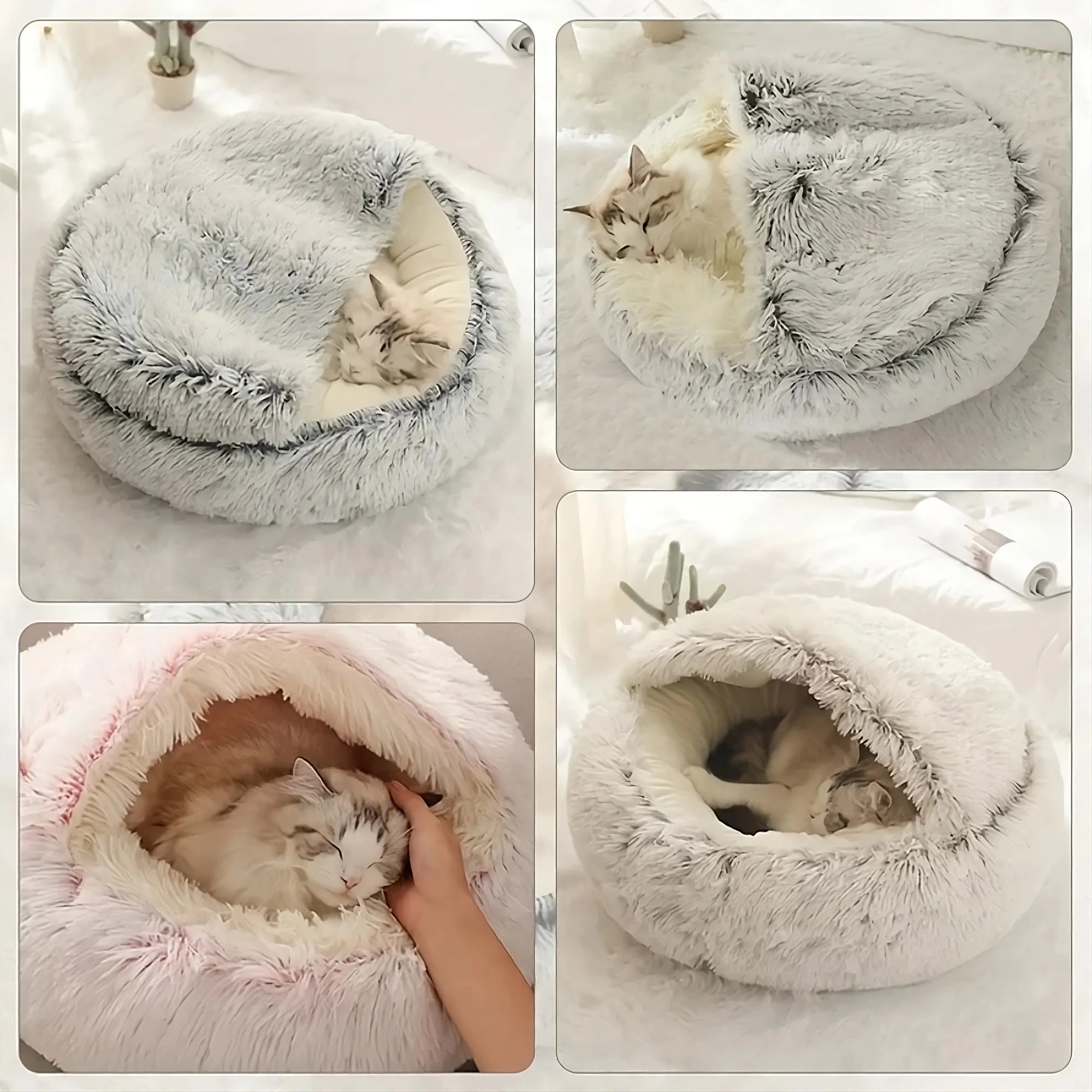 ComfyCloud™ - Soft Plush Pet Bed