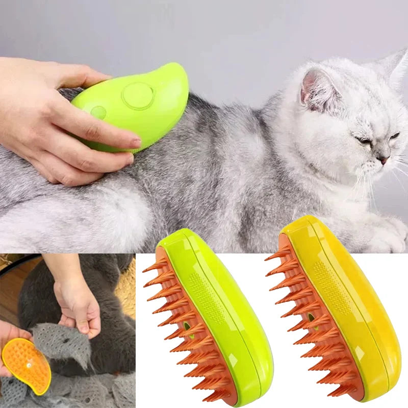 SteamyPurr™ -  Pet Spa Brush