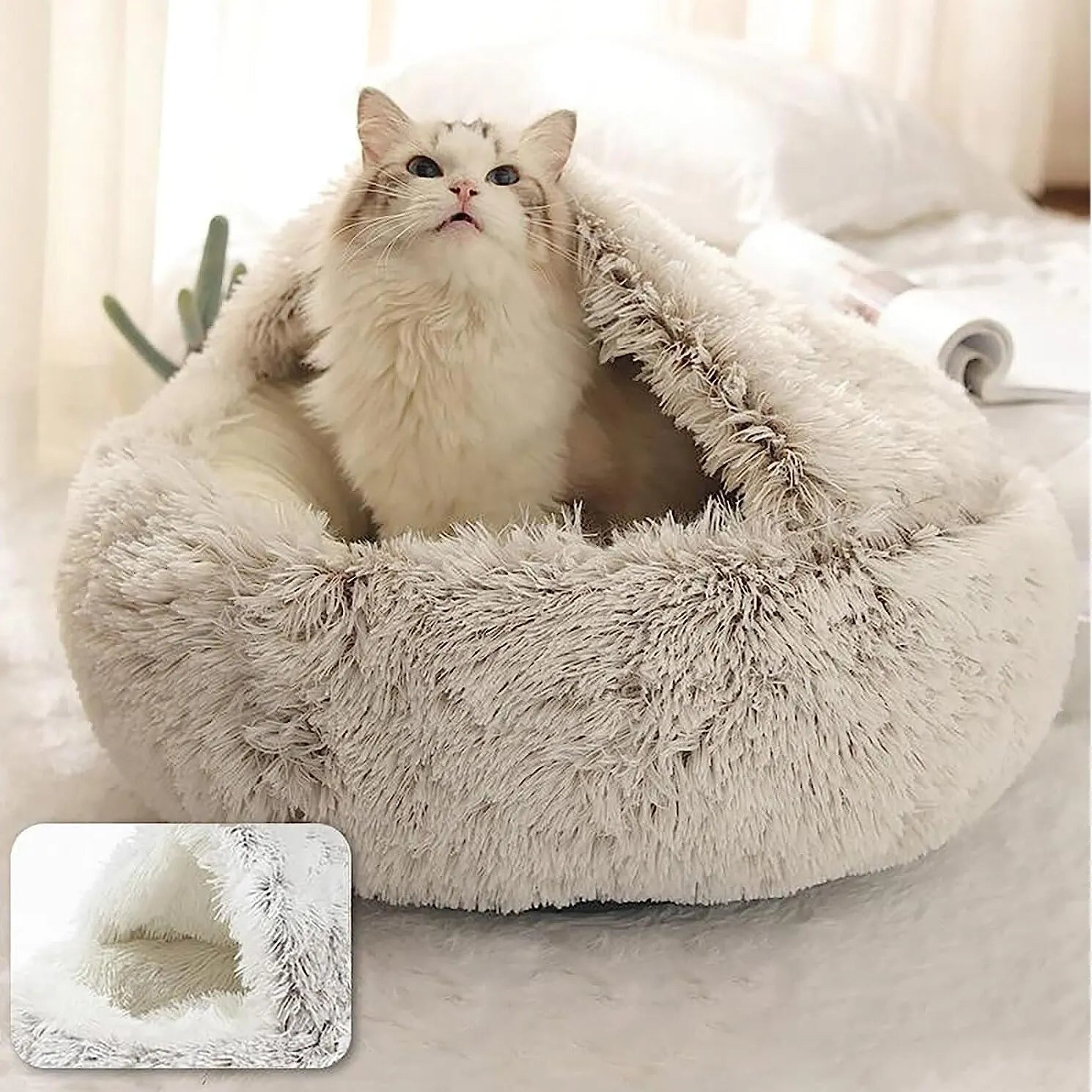 ComfyCloud™ - Soft Plush Pet Bed