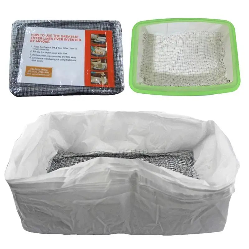 PawEase™ - Drawstring Sifting Cat Litter Bags