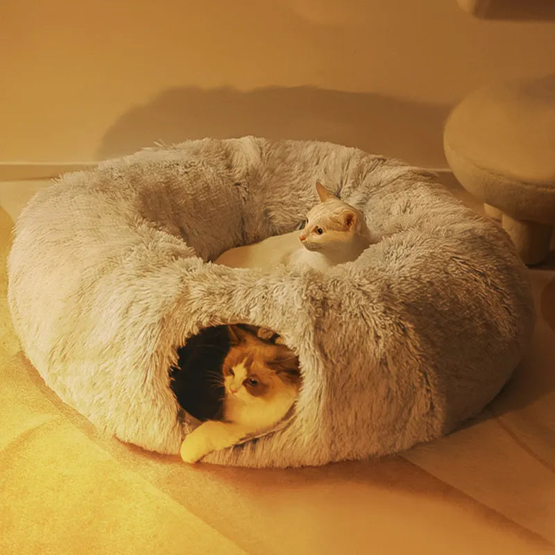 SnugHeaven™ - 2 In 1 Round Cat Beds