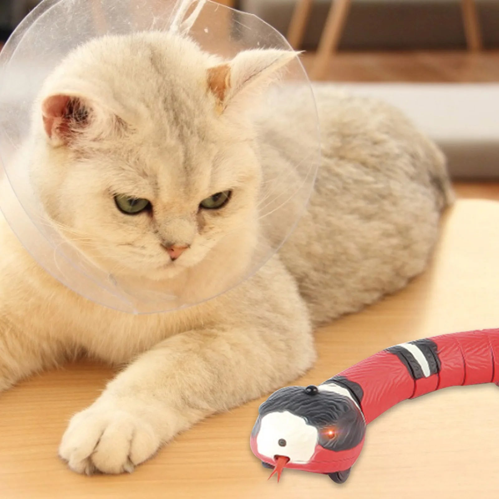 SensaSnake™ - Smart Sensing Cat Toy